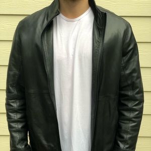 Calibrate Men’s Leather jacket. Size L